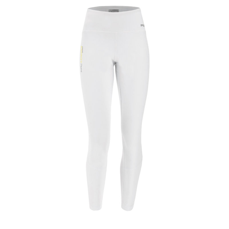 Breathable white ankle-length Freddy Energy Pants® leggings