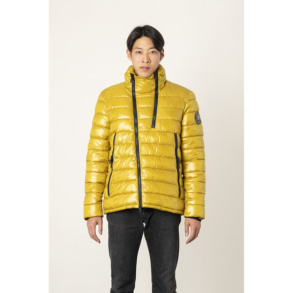 Piumino color senape shop