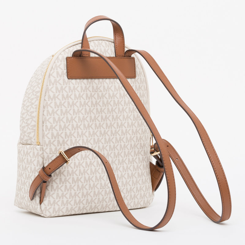 Michael Kors Erin large backpack with vanilla logo print - Michael Kors -  Purchase on Ventis.