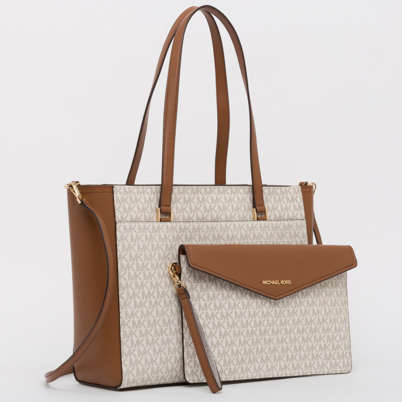 Michael Kors Maisie 3 in 1 Tote bag with brown logo print - Michael Kors -  Purchase on Ventis.