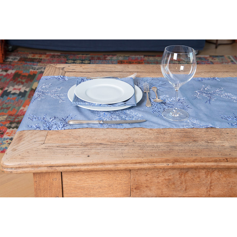 Runner Cotone 45 x 140 cm Mare D'Inverno - La tavola a colori - Purchase on  Ventis.