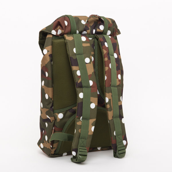 Herschel Little America medium volume camouflage and polka dot backpack -  Herschel - Purchase on Ventis.