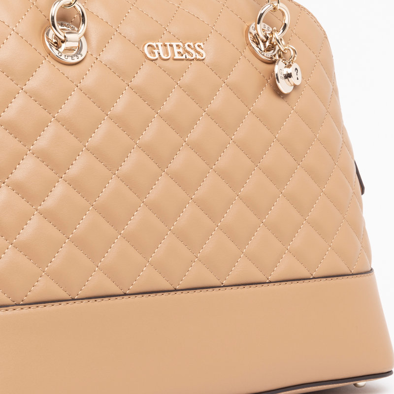 Guess beige quilted Illy shoulder bag - Guess - Purchase on Ventis.