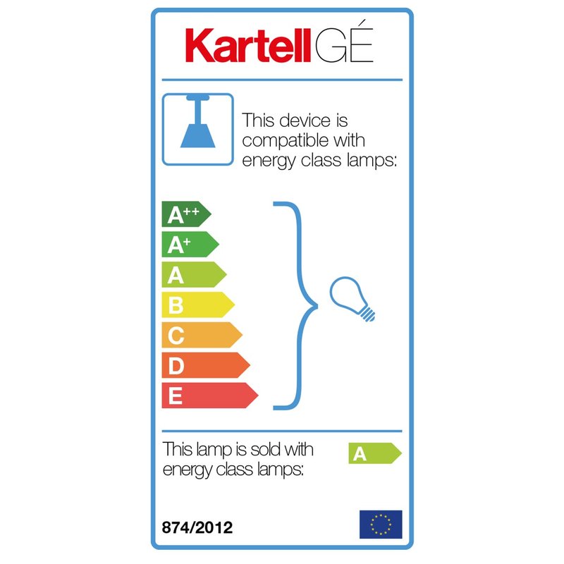 Lampada a sospensione Ge' Kartell in Offerta Outlet