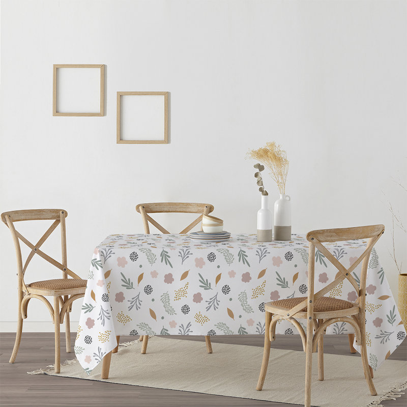 Nappe de table 220x150 tissu imperméable anti taches 🧺 Prix 🏷️ 1950 Da