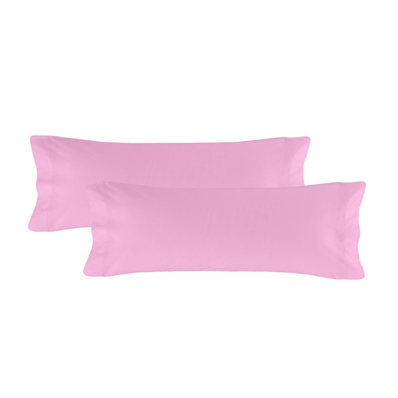 Funda almohada básica rosa cama 150/160 (50x75 (x2) cm) - Basic - Compra en  Ventis.