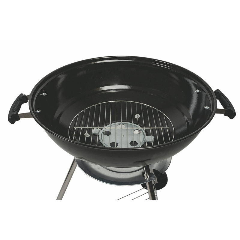 Round BBQ w/wheels 73x57x100