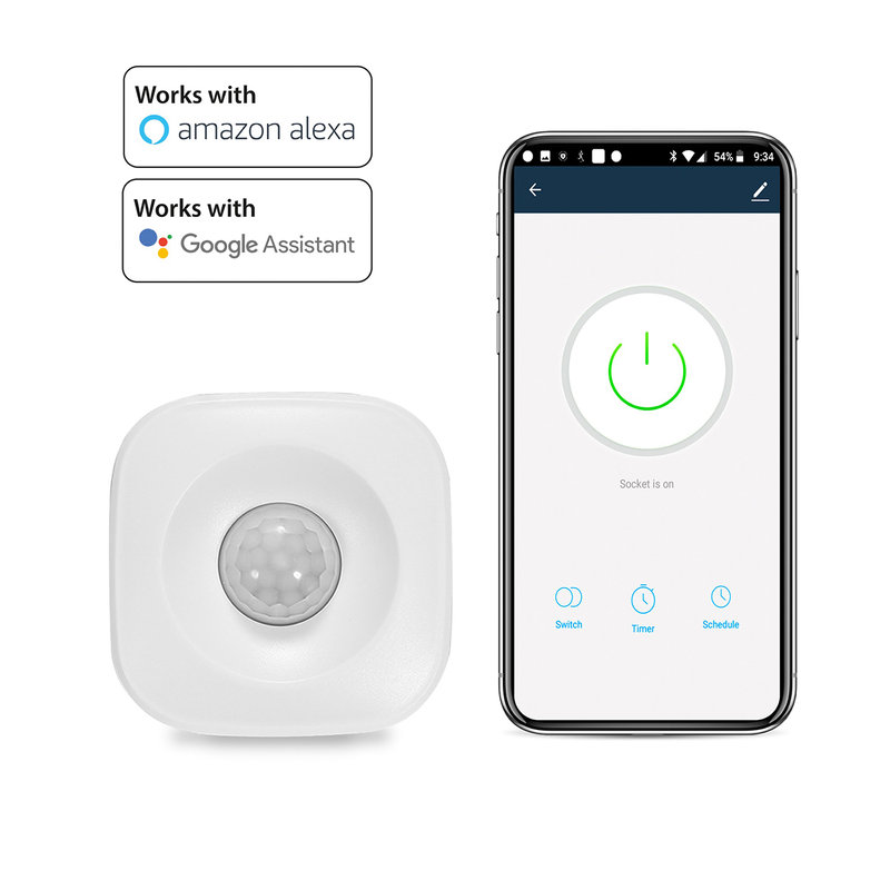 Sensore di presenza WIFI compatibile con Alexa e Google Home