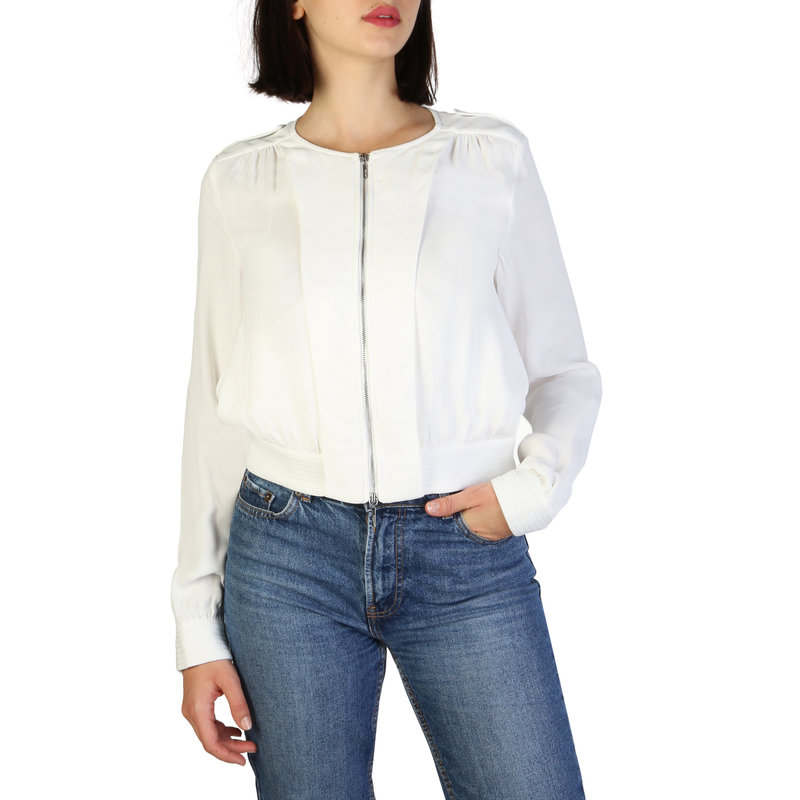 Women s White Classic Jacket Armani Jeans Purchase on Ventis