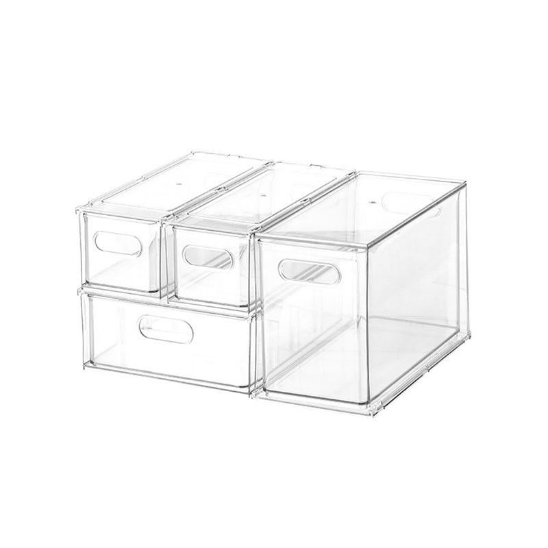 KRAU removable drawer/container with dividers, transparent - TFT Home -  Purchase on Ventis.