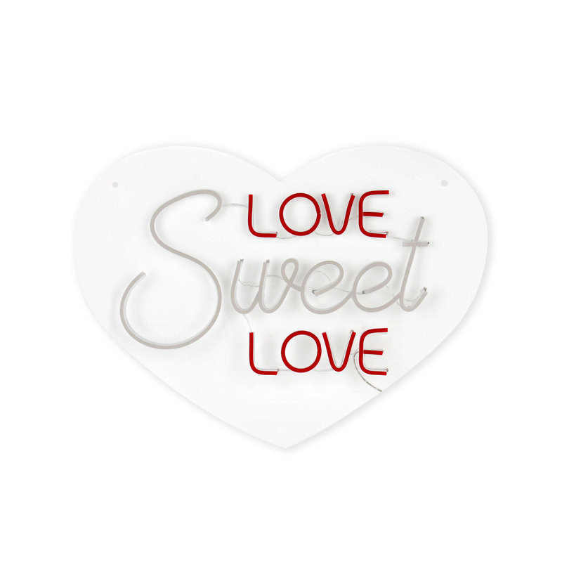 Insegne luminose per stanza - logo LOVE Led