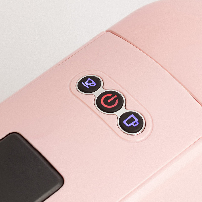 Create x POTTS STYLANCE Pink Multi-Capsule Coffee Machine