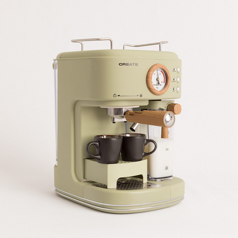 THERA MATT PRO - Macchina per caffè espresso semiautomatica da 20