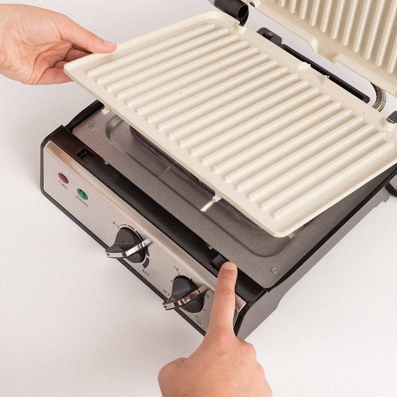 STONE GRILL 1500 - Sandwich Maker Grill - Create