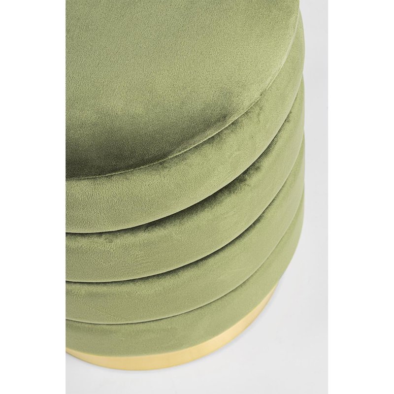 Set 2 pouf contenitore Darina olive - Bizzotto - Acquista su Ventis.