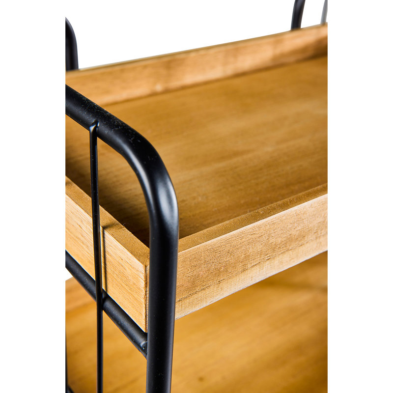 utility - storage trolley, merrone, black