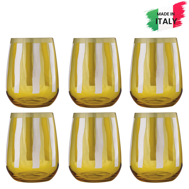 Villa Altachiara set Carambola 12 pezzi Acqua + Vino Multicolor