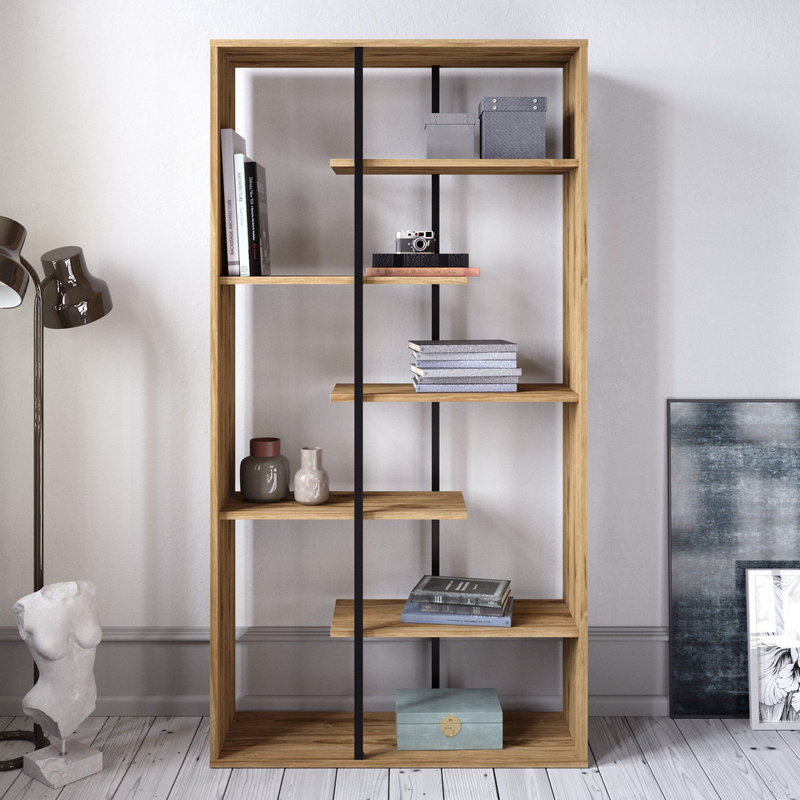 Presto - noce, libreria nera - Hanah home - Acquista su Ventis.