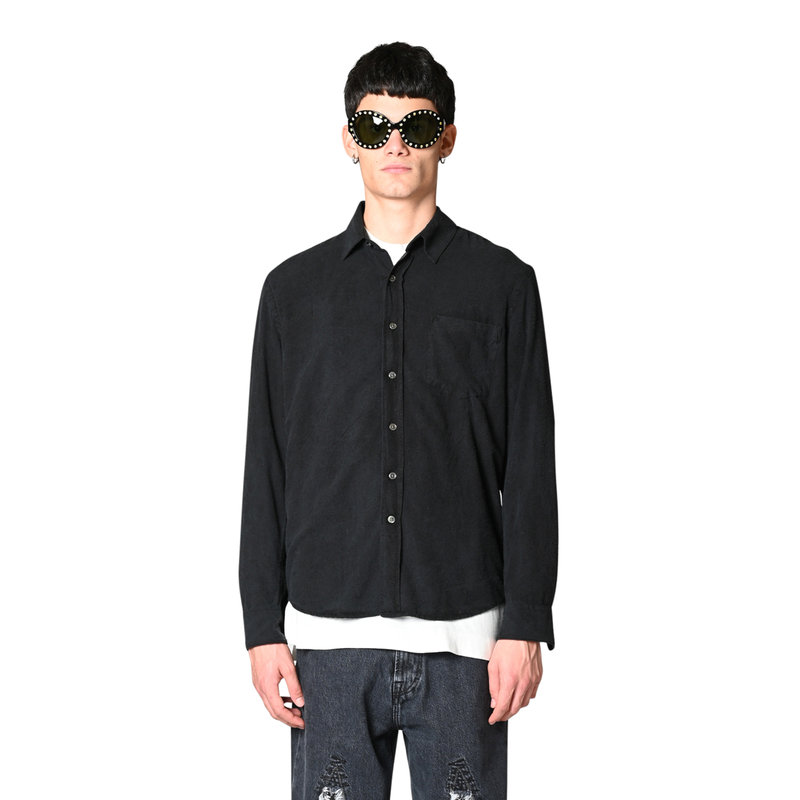 ファッション24ss OUR LEGACY CLASSIC SHIRT BLACK SILK