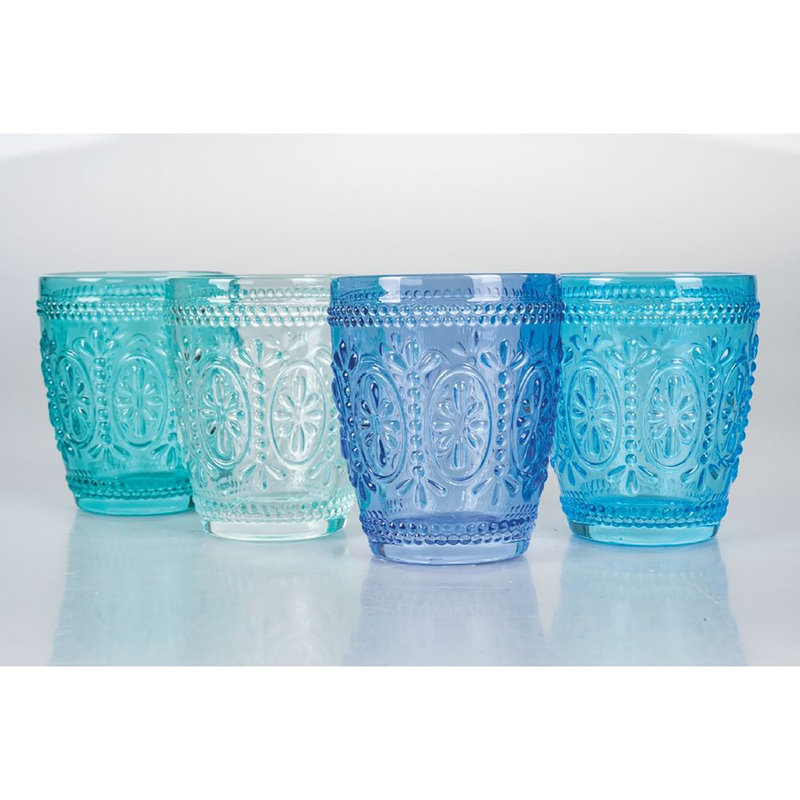 Imperial set of 4 ocean water glasses - Villa D'Este Home Tivoli 1996 -  Purchase on Ventis.