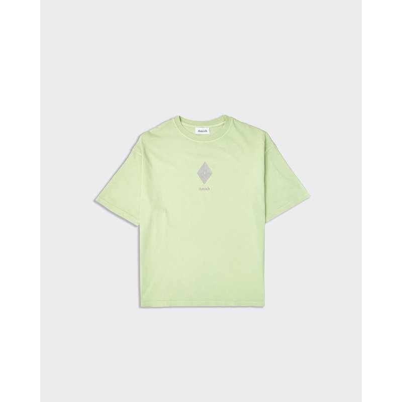 T-shirt Box Logo Verde