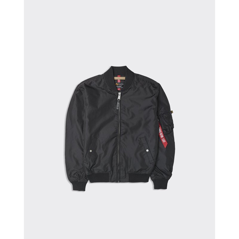 Alpha Industries MA-1 VF 59 LONG - Chaquetas bomber - black/negro