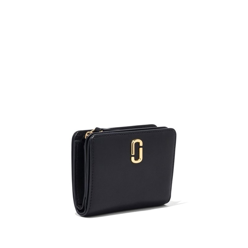 Marc Jacobs Black 'The Mini Compact' Wallet