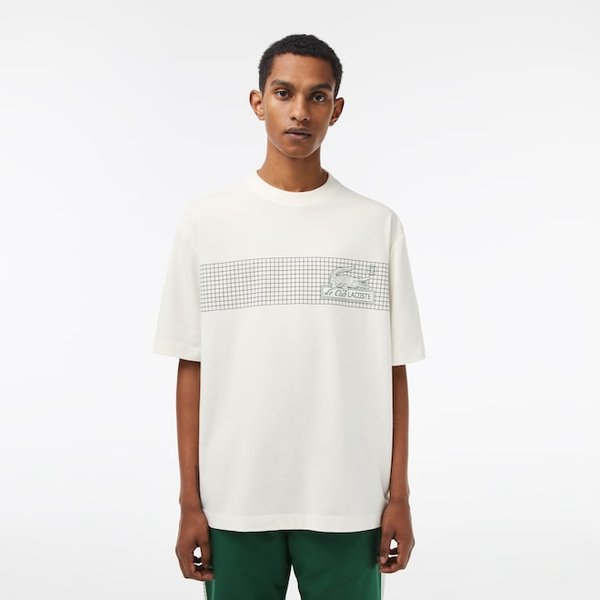 T shirt Lacoste L ve Blanc Femme Lacoste Acheter sur Ventis