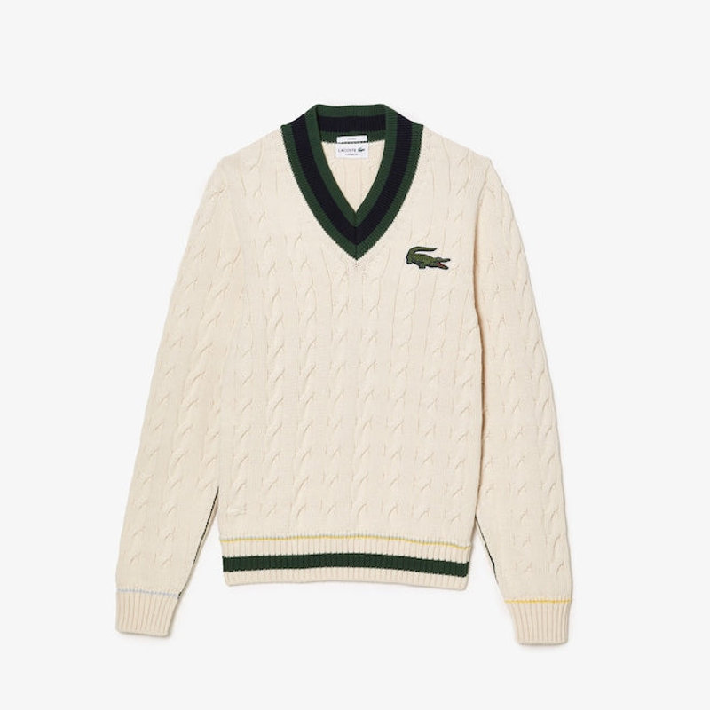 Jersey Lacoste L!ve Hombre Blanco