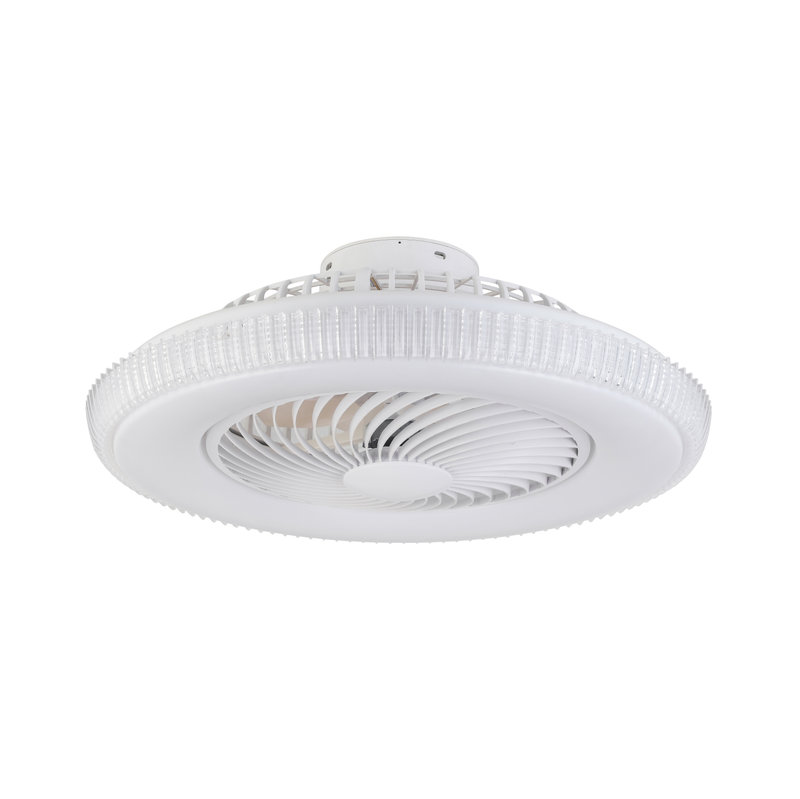 Plafoniera Led Con Ventilatore Levante Bianco in Acrilico Con Cct Dimmer e  Wifi . - INTEC - Acquista su Ventis.
