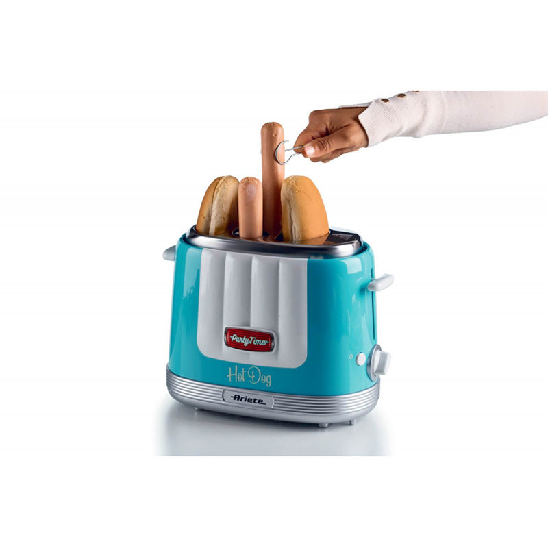 Hot Dog Maker Light Blue, Party Time Hot Dog Machine