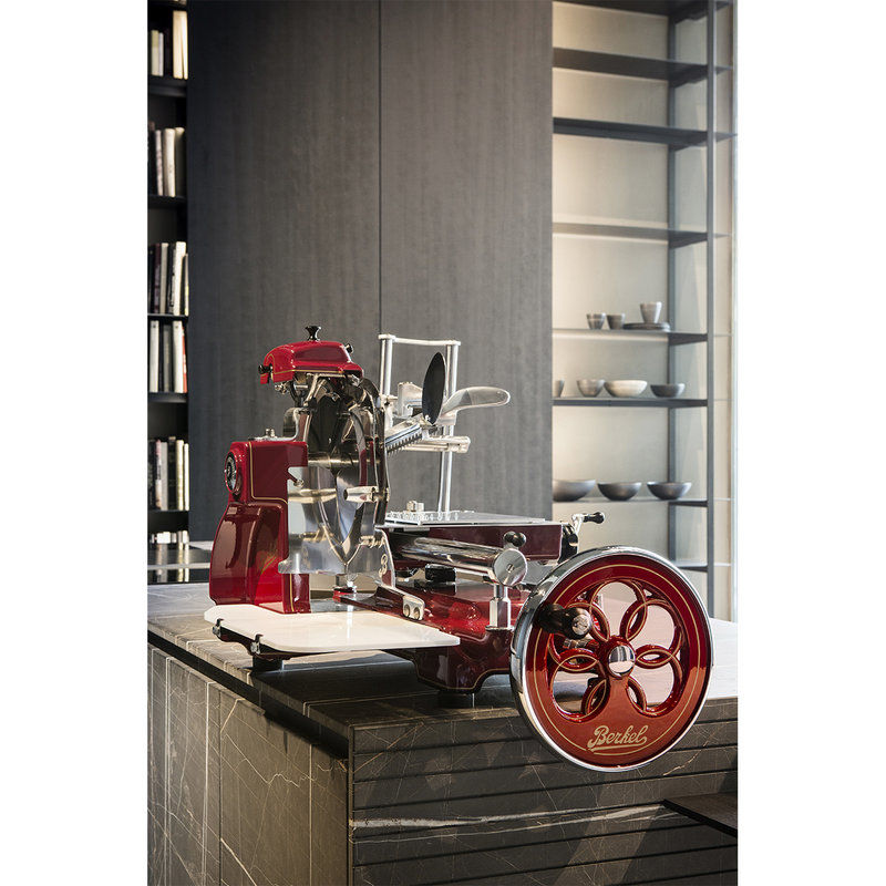 BERKEL Affettatrice Manuale a Volano, Modello B3 RED, Rosso