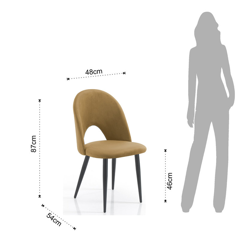 Set 4 sedie TOFFEE COLORS (4 sedie colorate) - Tomasucci - Acquista su  Smart BPER Zone.