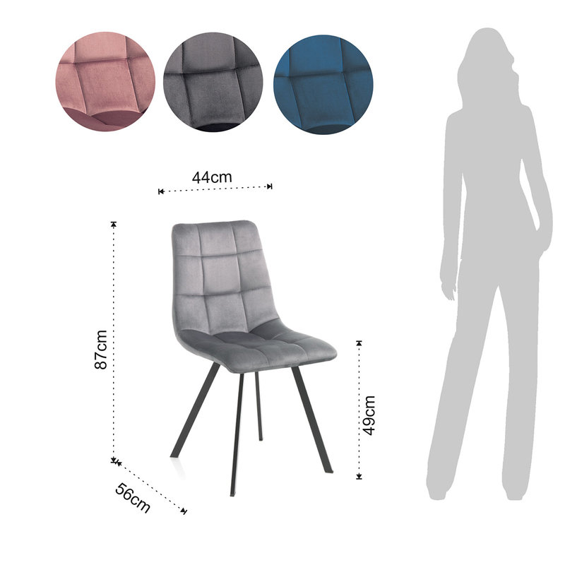 Set 4 sedie TOFFEE COLORS (4 sedie colorate) - Tomasucci - Acquista su  Smart BPER Zone.