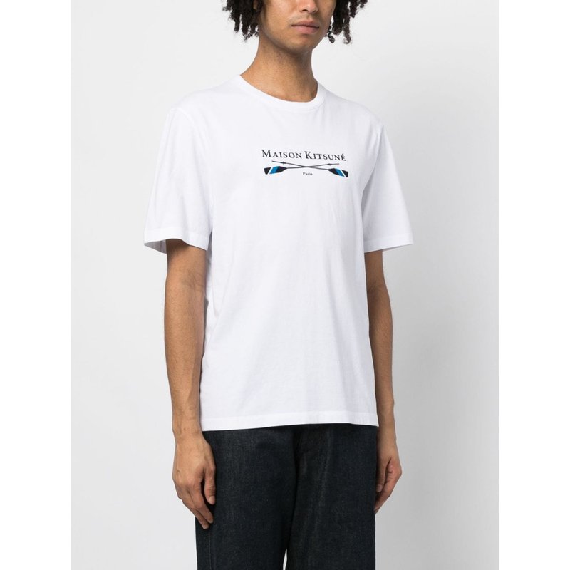 Maison Kitsune Oars Regular Tee-shirt Lm00119kj0008