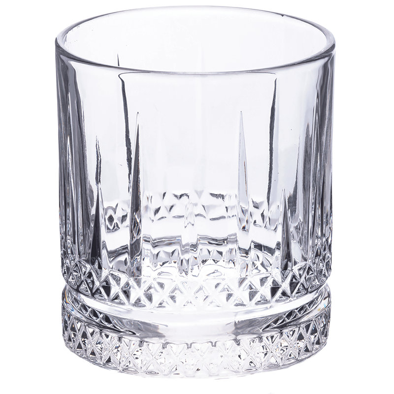 Set 6 bicchieri acqua trasparenti 400 ml in vetro, Classic - Villa