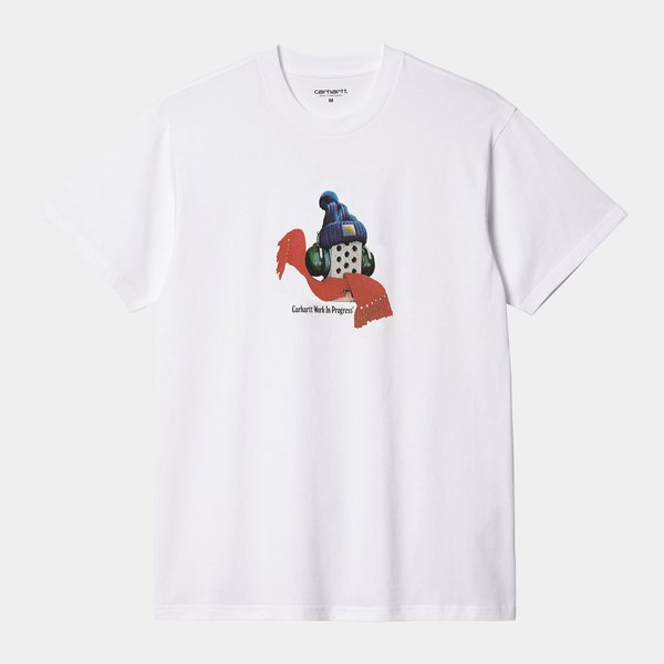 Carhartt Wip S s Stone Cold T shirt Organic Cotton Single Jersey