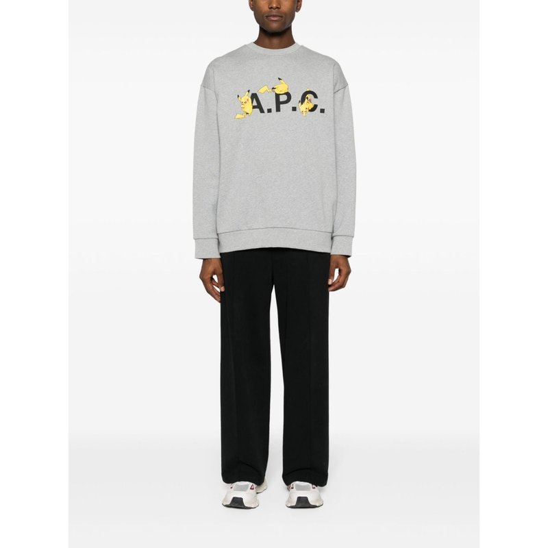 A.P.C. sweat pokémon pikachu H Grey