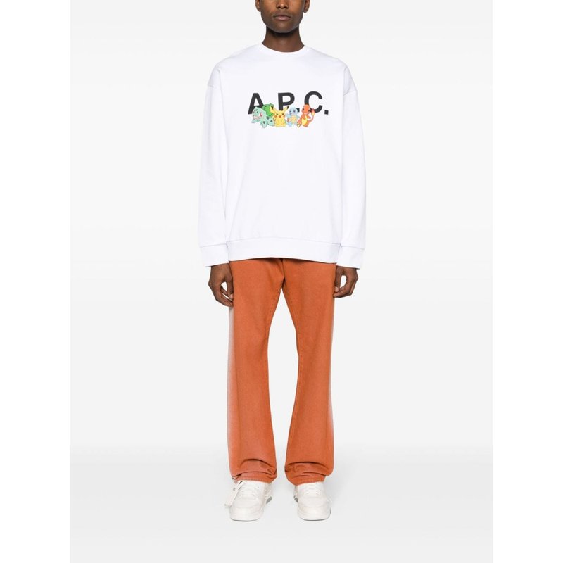 A.P.C. sweat pokémon pikachu H Grey