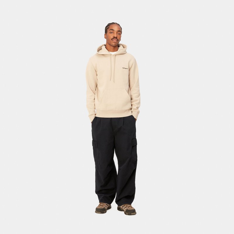 Shop Carhartt WIP Regular Cargo Pant Moraga Pants (black garment dyed)  online