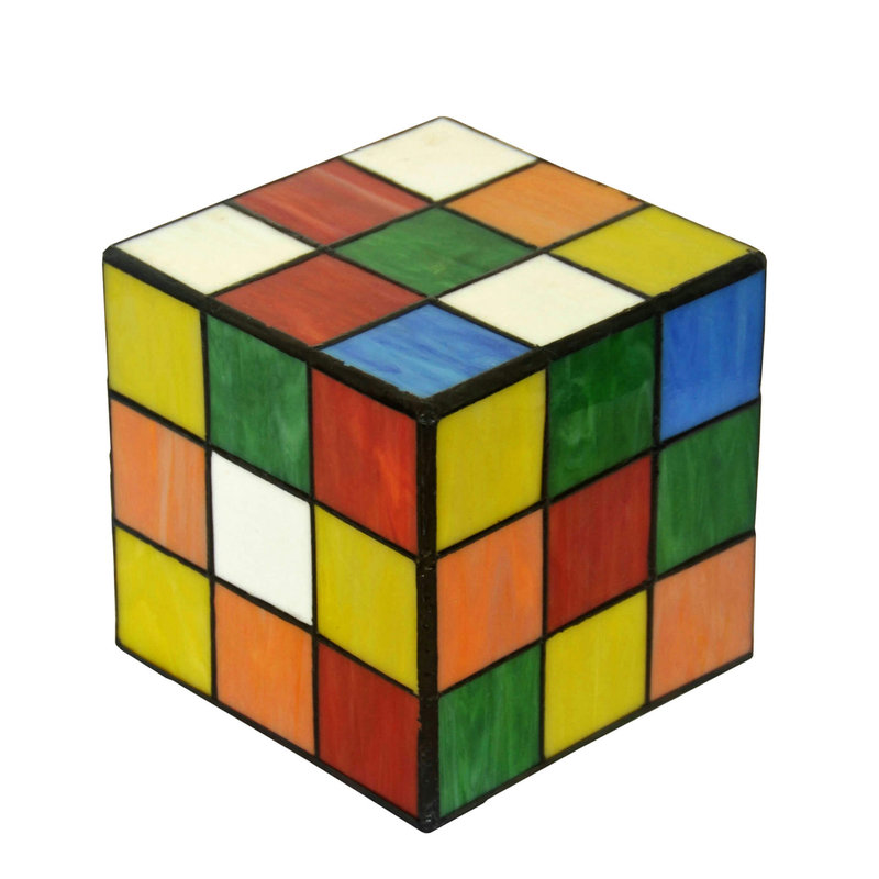 Adm - Lampada da Comodino 'abat-jour Cubo Rubik' - Arte dal mondo - Acquista  su Ventis.