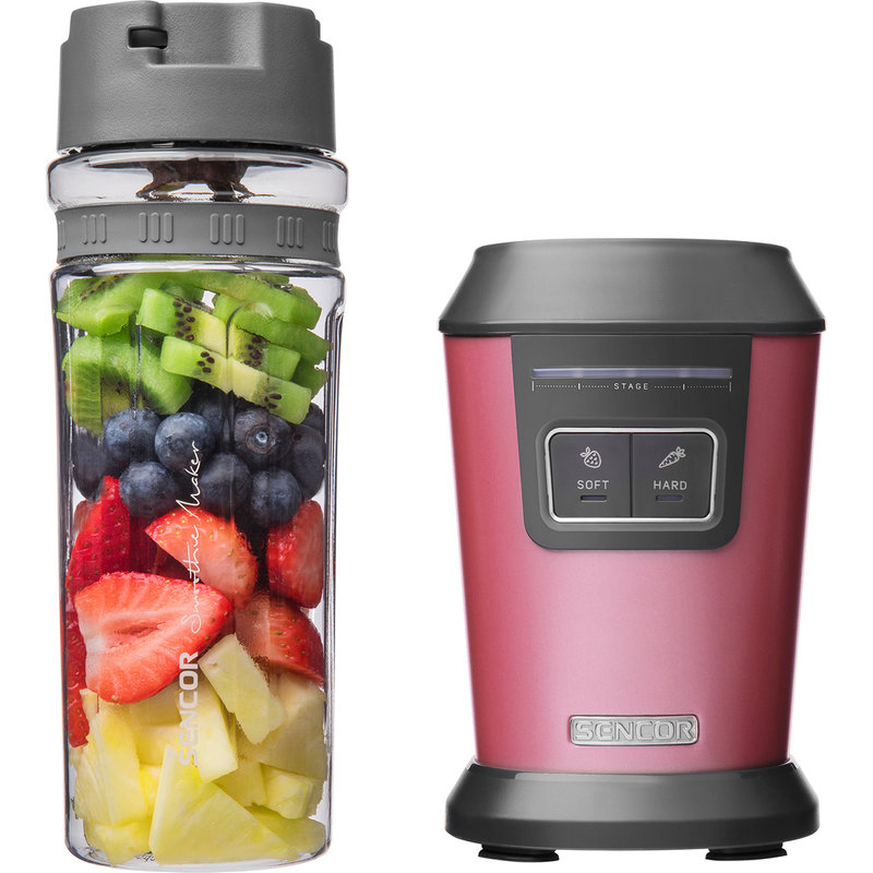 Frullatore per Smoothie automatico SBL 7174RD, rosa