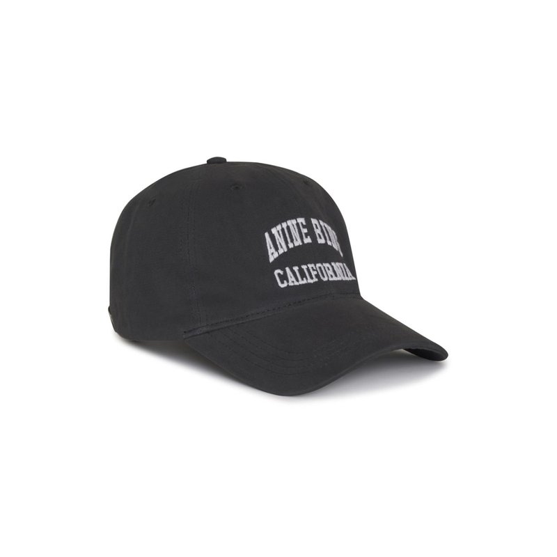 Anine Bing Jeremy Logo Baseball Cap Black