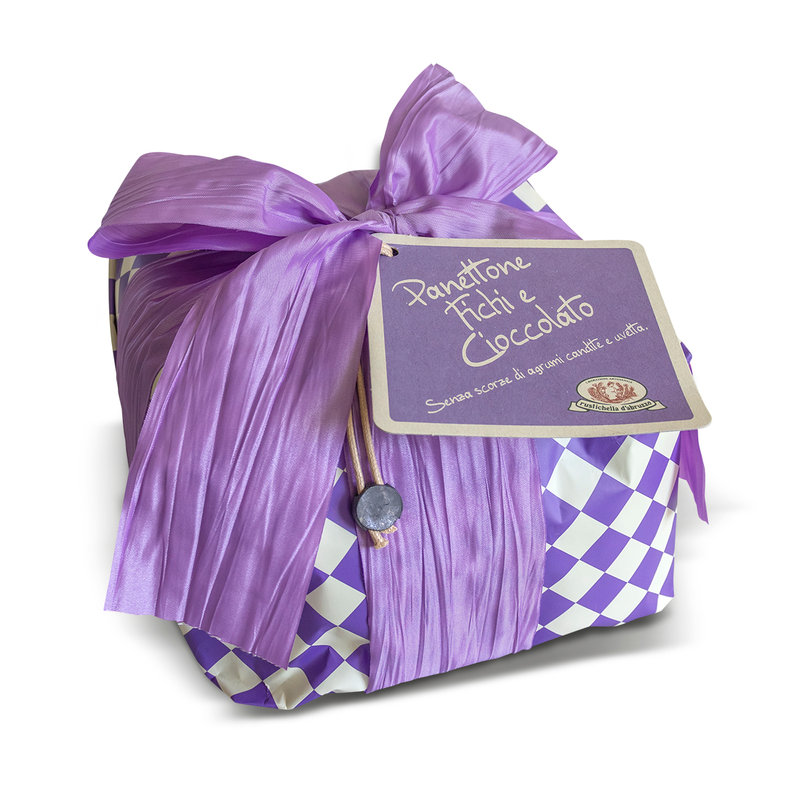 Panettone artisanal aux figues et chocolat - Shop LaTerradiPuglia