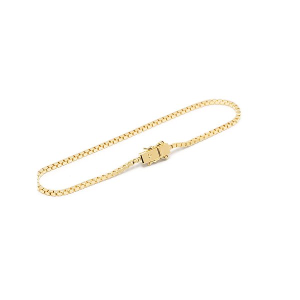 Square Bracelet Gold - TOM WOOD - TMQ Square Bracelet Gold - TOM WOOD - TMQ