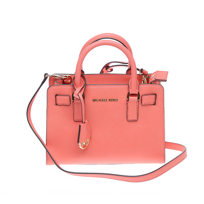 Borsa Michael Kors Dillon piccola, salmone