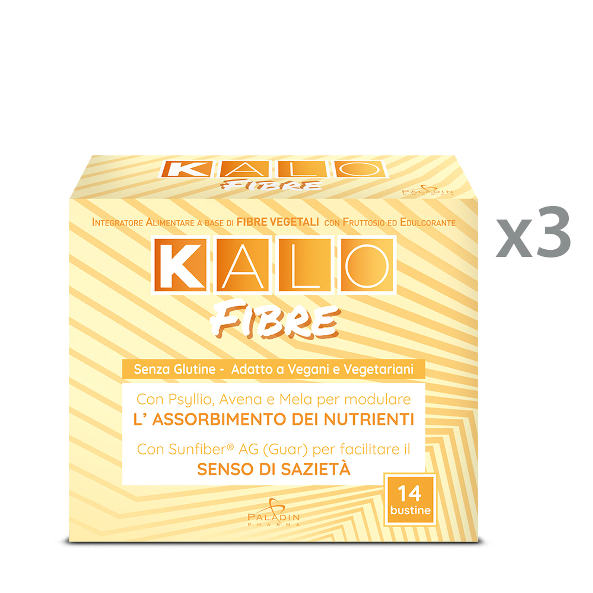 3 confezione - Kalo Fibre da 14 bustine Kalo vista0