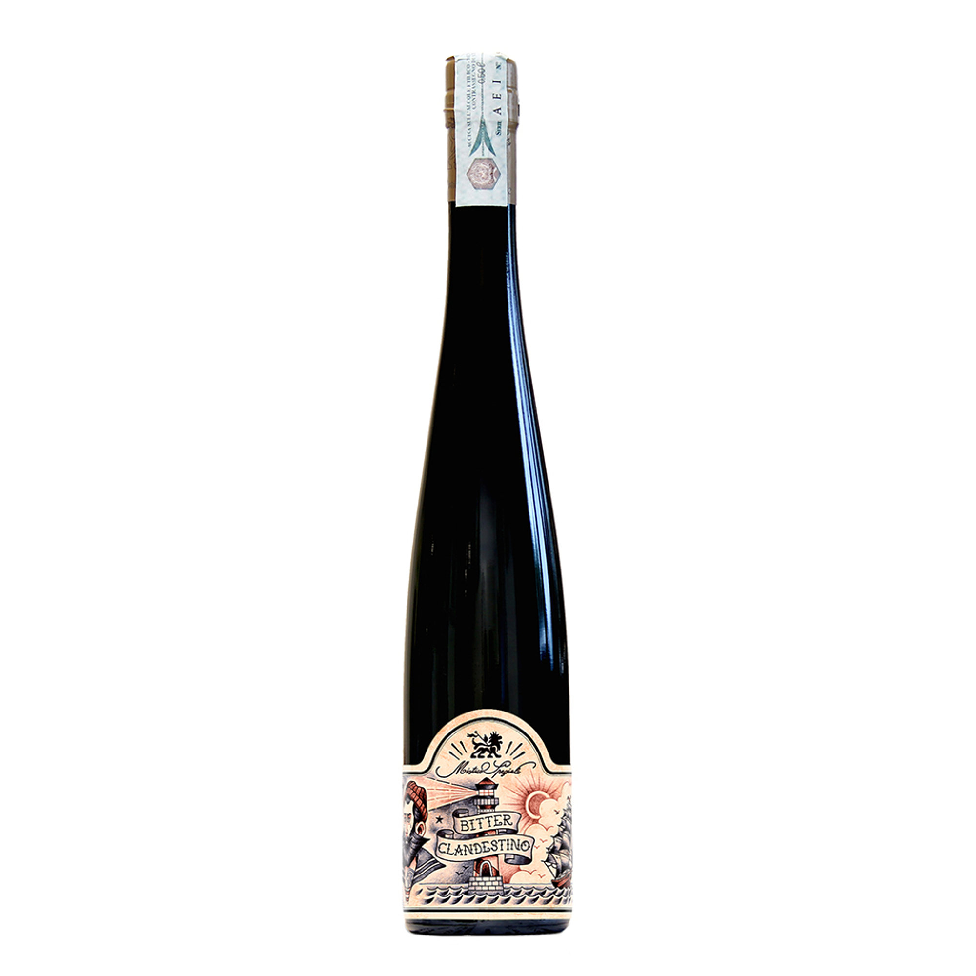 1 bottiglia da 50 cl - Bitter Clandestino Mistico Speziale vista0