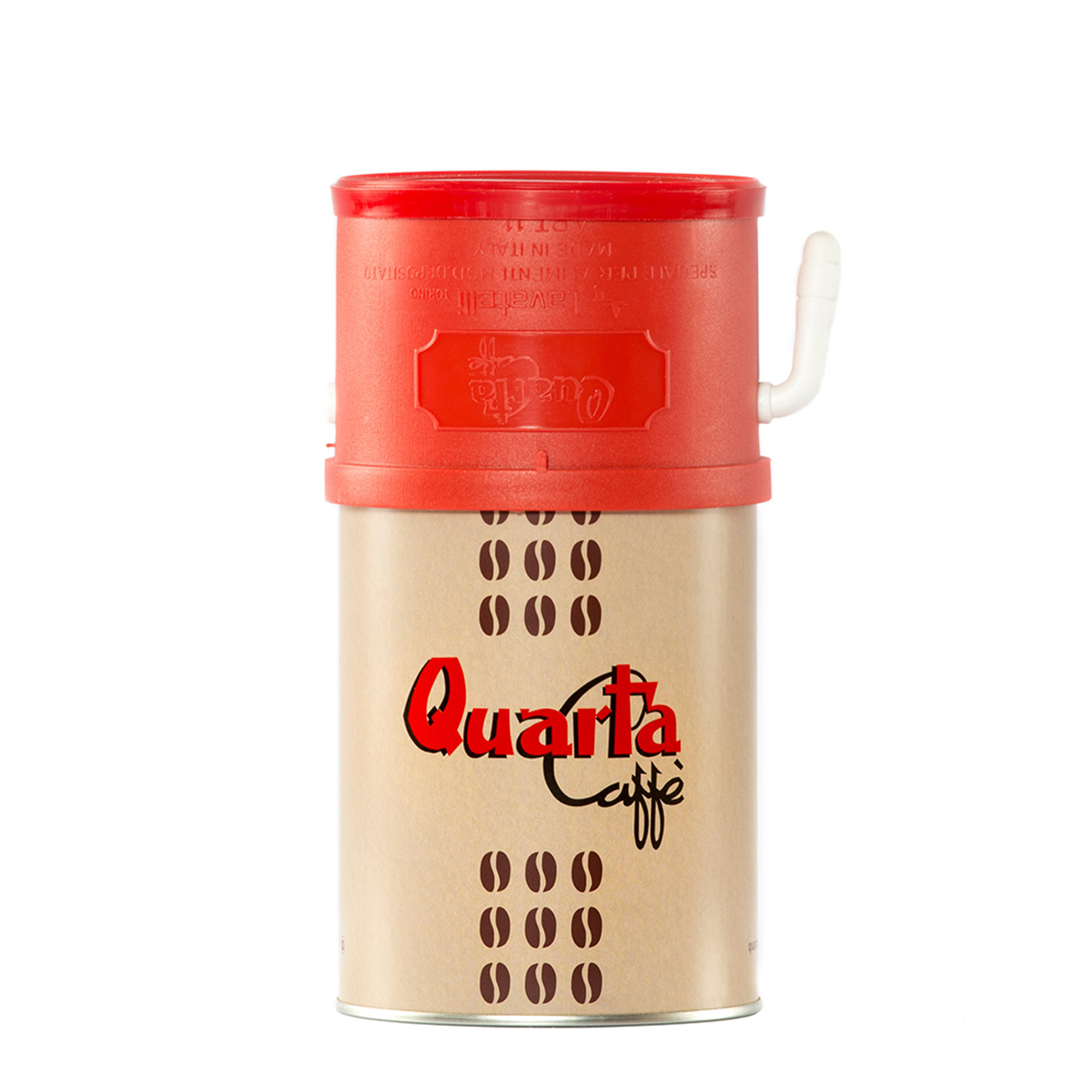 Envase mixto: 1 lata de oro 250 gr con dispensador de café - 5 Avio Oro 250 gr Quarta Caffè vista3