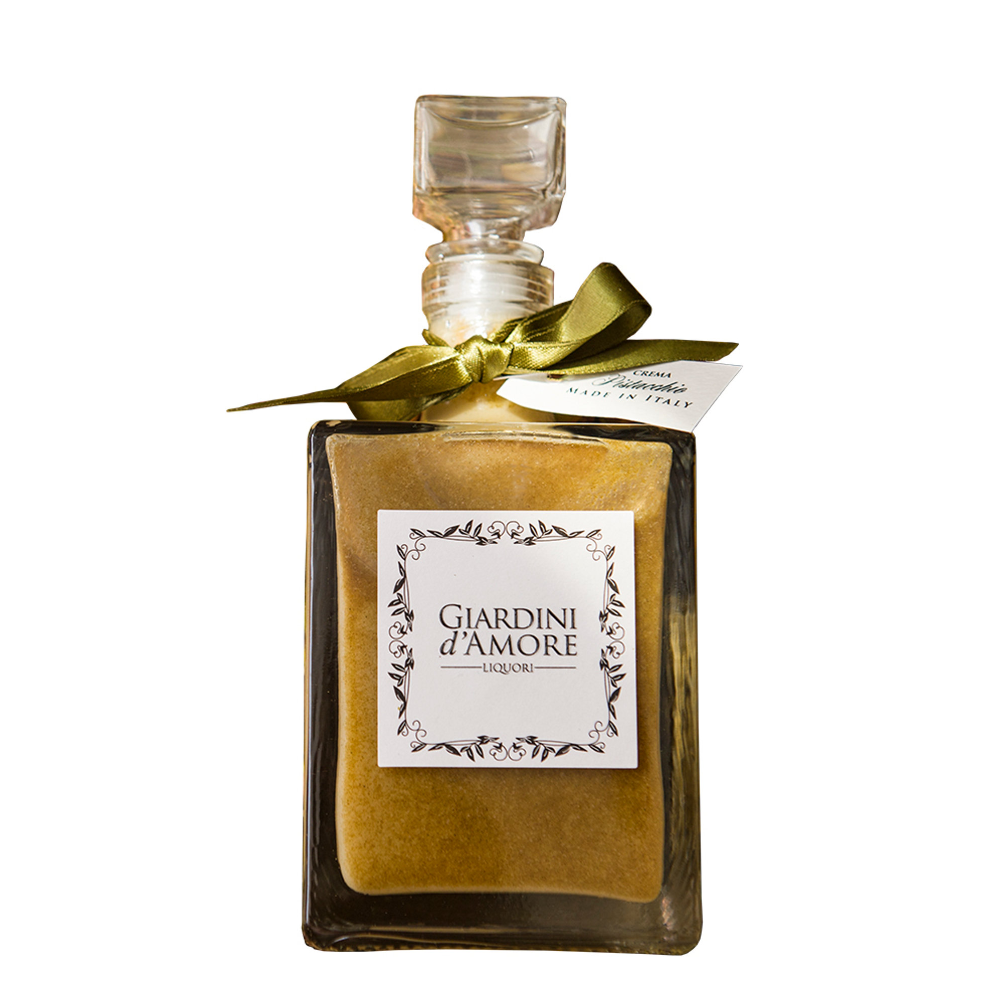 Crema di liquore di Pistacchio 50 cl Giardini d'Amore vista0